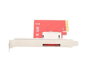 Ausla Adaptateur PCI E Module de Carte de Conversion de Lecteur de Carte CF CF201 PCI E vers CF 16 Gbit/s Protection Contre Les Surcharges Plug and Play pour Photographes éditeurs Vidéo OS X