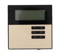 Ausla Amplificateur Audio Murale 2 Canaux, BT 5.3 Écran LCD 2,4 Pouces Récepteur Stéréo avec Télécommande MP3, WMA, WAV, FLAC, Sortie 2x20W