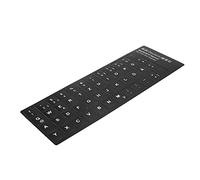 Ausla Autocollant de Remplacement pour Clavier Allemand, Couverture de Clavier en PVC Durable pour Ordinateur Portable de 10 à 17 Pouces, Solution de Saisie en Langue Allemande pour Une Disposition