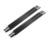 Ausla Barres de Poteau de Pôle de 4,48 M de Camping Remplacement 2 Pack de Support en Fibre de Verre avec Conception Pliable à 8 Segments pour Randonnée