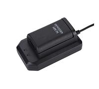 Ausla Batterie Rechargeable 4800 MAh, Matériau ABS, Haute capacité pour Contrôleur 360 avec Câble de Chargement USB et Base pour les Jeux