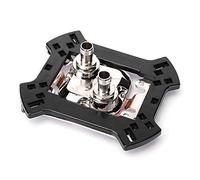 Ausla Bloc de Refroidissement à Eau en Cuivre Pur pour Processeur, Radiateur de Refroidissement à Eau C11 galvanisé 52 X 52 X 13 Mm, Faible Résistance, Anti-fuite pour de PC de Bureau