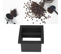 Ausla Boîte à café Knock Box en Acier Inoxydable avec Embout Plat intégré, Seau à Déchets pour Marc de café à la Maison