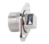 Ausla Bouchon de Vidange de Garboard Marin fileté M24 en Acier Inoxydable 316, Bouchon de Cale de Bateau pour Yachts, Conception, Solution à l'épreuve, Installation Facile pour Voiliers et Bateaux