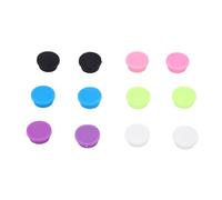 Ausla Bouchons de Flacon en Silicone de 3 Ml, 6 Couleurs, Réutilisables | Matériau en Silicone, Couvercle de Flacon Peptidique, compatibilité avec les Bouteilles en Verre de 3 Ml, Réactifs de