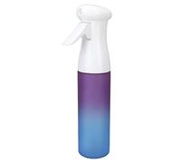 Ausla Bouteille de Brume de Pulvérisation, 360 ° Spray Continu Brume Ergonomique pour la Coiffure en Bleu dégradé soigné, Flotte de Pulvérisation en Plastique à l'épreuve Réutilisable, Aérosol,