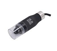 Ausla Bouteille d'eau avec Infuseur au Citron, 650 Ml sans BPA, Bouteille avec Presse-agrumes, étanche et Portable pour les Voyages au Bureau et une Utilisation en Extérieur (BLACK)