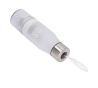 Ausla Bouteille d'eau avec Infuseur au Citron, 650 Ml sans BPA, Bouteille avec Presse-agrumes, étanche et Portable pour les Voyages au Bureau et une Utilisation en Extérieur (WHITE)