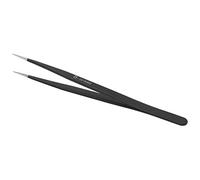 Ausla BST 201ESD Pincettes Pointues en Acier Inoxydable de Haute Précision, 14 Cm, Antistatiques, Antimagnétiques, Pointes Fines Polies pour Laboratoire, PCB, Semi-conducteurs, Microélectronique