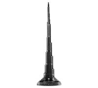 Ausla Burj Khalifa Tower, 18 cm Tour Ornements Alliage Tour Dubaï Modèle de Style Européen Modèle Architecture-Modèle Décoration Modèles Bureau Maison Bureau Décor