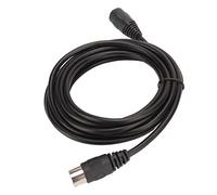 Ausla Câble Adaptateur Grand DIN, Rallonge ABS 8 Broches Mâle vers Femelle, Câble de Son de Haut-parleur de 9,8 Pieds pour Système AV de Microphone, Plug and Play pour la Connexion