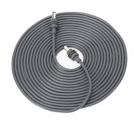 Ausla Câble d'alimentation CC pour Mini, Fil d'extension en Caoutchouc de Cuivre 18 AWG avec Connecteurs Métalliques étanches IP68, Cordon de Remplacement Longue Longueur pour équipement (2m/6.56ft)