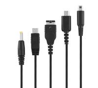 Ausla Câble de Charge USB 5 en 1 ABS Multiprise Cordon 120 Cm Recharge