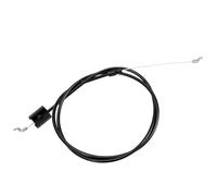 Ausla Câble de Commande de Zone Moteur, Câble D'accélérateur de 55 1/2 Pouces avec Extrémités Courbées en Z pour Remplacement de Tondeuse à Gazon AYP 158152