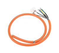 Ausla Câble d'extension de Moteur de Véhicule électrique Câble d'extension de Moteur en Cuivre 10MM² 1,35 M Cordon de Remplacement Universel avec Conception Divisée Faible Résistance Installation