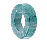 Ausla Câble PVC Câble à âme en Cuivre 100 M BVV 1 X 10 mm² Fil isolé à 7 Brins AC300 V Gaine en PVC 176 °F pour Appareils, Outils électriques, Instruments, Câblage d'éclairage