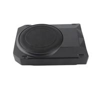 Ausla Caisson de Basses de Voiture, Caisson de Basses Actif en Fer en Aluminium DC12V 600W avec Filtre Passe-Bas Amplificateur de Entrée de Niveau Haut et Bas pour Mise à Niveau Audio Universelle de