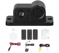 Ausla Caméra de Recul, Caméra de Recul étanche avec Radars Visuels et Capteurs pour Un Stationnement Sûr (2 en 1)