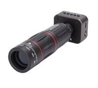 Ausla Caméra Monoculaire Téléobjectif 18X, Prisme en Verre Ed Compact, Enregistrement Vidéo HD avec 20 Effets pour l'observation des Oiseaux et de la Faune