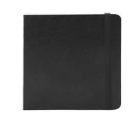 Ausla Carnet D'aquarelle, 30 Feuilles 300GSM Cahiers de Peinture à L'aquarelle Exploration de créativité Cadeaux pour Adolescents Débutant, 15x15cm (BLACK)