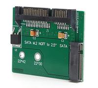 Ausla Carte Adaptateur M.2 NGFF vers 2,5 Pouces, 22x42mm | Carte de conversion SSD, PCB vert, aucun pilote nécessaire, interface 6 Gbps, mise à niveau du centre de données, extension