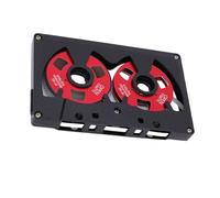 Ausla Cassette Bobine à Bobine, Durée D'enregistrement de 50 Minutes, Polarisation Normale Double Face, Boîtier ABS pour L'enregistrement de Musique et la Voix