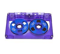 Ausla Cassette Vierge d'une Durée D'Enregistrement de 50 Minutes, Bobine Métallique Double Face à Bobine pour Magnétophone, Enregistrement de Musique