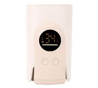 Ausla Chauffe-biberon, Chauffe-biberon Rechargeable par USB avec Tissu et Manchon isolé en ABS, Batterie 8000 MAh, Température Constante, Chauffage Silencieux pour l'alimentation en Plein Air en
