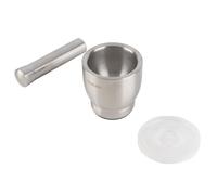 Ausla Choppeur à l'ail, 304 Accessoire de Cuisine Grinder Manuelle 304 Accessoire de Cuisine pour la Cuisson à Domicile, Sûr et Facile à Utiliser avec une de Broyage Silencieuse Glissement pour