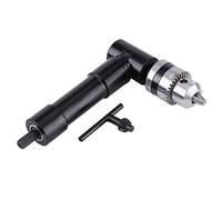 Ausla Chuck de Perceuse à Angle Droit, Alliage d'aluminium Angle d' de 90 Degrés de Tournevis, Idéal pour les Espaces Restreints avec un Couple de 25 Nm et une Limite de 1500 Tr/min.