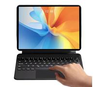 Ausla Clavier Magnétique Compatible pour Tab S7, S8, S9, S9FE 11 Pouces, Boîtier Clavier de Support en Porte-à-Faux Flottant avec Support de Crayon Trackpad Multi-Toucher