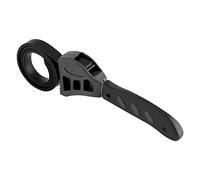 Ausla Clé à Sangle Universelle, 500 mm, Outil de Garage et Cuisine, pour Filtre à Huile et Serre-écrou, Réglable