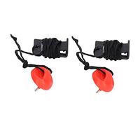 Ausla Clés de sécurité Magnétiques pour Tapis Roulant, Matériau ABS, Protection Automatique, Conception Universelle avec Corde de 36 Pouces, Interrupteur d'arrêt d'urgence pour Le Fitness à Domicile