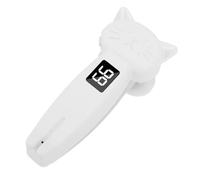 Ausla Clicker Automatique, Matériau ABS, 99 Vitesses de Réglables, Sensible et Silencieux pour Smartphones et Tablettes IOS (WHITE)