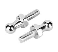 Ausla CNC Boule en Aluminium Boulon de Pote à Gaz à Gaz à Feus de Capes Bonnets 2pcs Haute Précision Usure Résistante Boule à Bille à Bille à Pote de Poteau Boulon à Bouée de à Bouée avec un (M6)