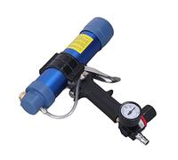 Ausla Colle Pneumatique en Aluminium de 310ml, pour Verre, Entrée 1/4 Pouces avec Buses d'extension de Pression pour Fenêtre, Baignoire, Scellage de Poisson