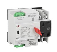 Ausla Commutateur Automatique à Double Alimentation, Commutateur de Transfert Automatique PC 2P AC 400 V, Modes Manuels Automatiques, Résistance aux Impulsions 8 KV, Changement de Générateur (40A)