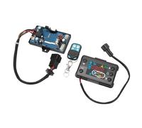 Ausla Commutateur de Moniteur LCD, Télécommande de Chauffage de Stationnement d'air de Voiture ABS pour Chauffage, Affichage du Niveau de Carburant, Paramètres de Minuterie pour de Stationnement