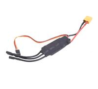 Ausla Composants électroniques ESC sans Balais 40A Contrôleur de Vitesse RC 3A 5V Bec 2 à 4S Calibrage des Gaz Coupure Basse Tension pour Drone RC Avion Hélicoptère FPV