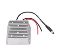 Ausla Convertisseur DC vers AC Convertisseur de Tension en Aluminium moulé sous Pression DC48V vers AC12V 5A 60W Dissipation Thermique Scellée IP67 pour Véhicules, Caméras, Systèmes de sécurité