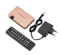 Ausla Convertisseur RF vers HDMI, Adaptateur TV Analogique avec Télécommande, pour Projecteurs, Enseignement Multimédia et Ingénierie de Réseau, Version EU