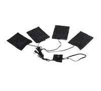 Ausla Coussin Chauffant USB Feuille Chauffante en Fibre de Carbone 5V 86F à 122F Réchauffeur électrique Lavable à 3 Niveaux pour Bricolage Vêtements Chauffants Chaise de Bureau Lit pour Animaux de
