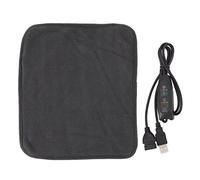 Ausla Coussin Chauffant USB Portable, Coussins Chauffants en Fibre de Polyester pour les Maux de Dos avec Réglage de la Température et Synchronisation à Plusieurs Niveaux, Chaleur Uniforme, Léger