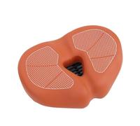 Ausla Coussin de Siège de Vélo, Canal Creux, Mousse Souple épaisse avec Amortisseurs pour Un Cyclisme Confortable (Brown)