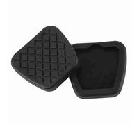 Ausla Coussinets en Caoutchouc de Couvercle de Pédale d'embrayage de Frein, Remplacement Thermoplastique de qualité Automobile, 2 Paires de Couvre-pédales à Ajustement Direct de 60 Mm X 62 Mm pour