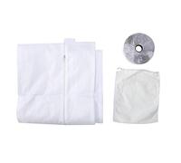 Ausla Couvercle d'étanchéité des Fenêtres Universelles, Polyester 190T, Conception économe en énergie, Installation Rapide, Compatible avec des Fenêtres à Pression Plate et à Pousser