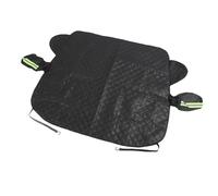 Ausla Couverture de Neige Glacée pour Pare-Brise de Voiture, Conception Noire Résistante aux Déchirures, Protège Contre la Glace et la Neige, Installation Facile pour Les Véhicules