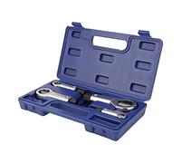 Ausla Cracker de Séparateur de Noix en Métal, Outils d'extracteur de Déménagement de Noix de 4 Pcs, Lames en Acier Durcies, Boîtier Portable, Facile à Utiliser, des Kits d'extracteur de Dépliant