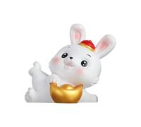 Ausla Décoration du Nouvel an Chinois 2023, Mascotte de Bon Augure, Ornements pour Décoration de Bureau, de Table de Richesse et de Chance, Souvenirs (Auslayctudqk18x-220830LD03-7)