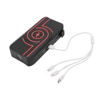 Ausla Démarreur de Batterie de Voiture Portable, Bloc d'alimentation au Lithium 8 000 MAh, Crête 600 A pour Véhicules 12 V et Situations d'urgence